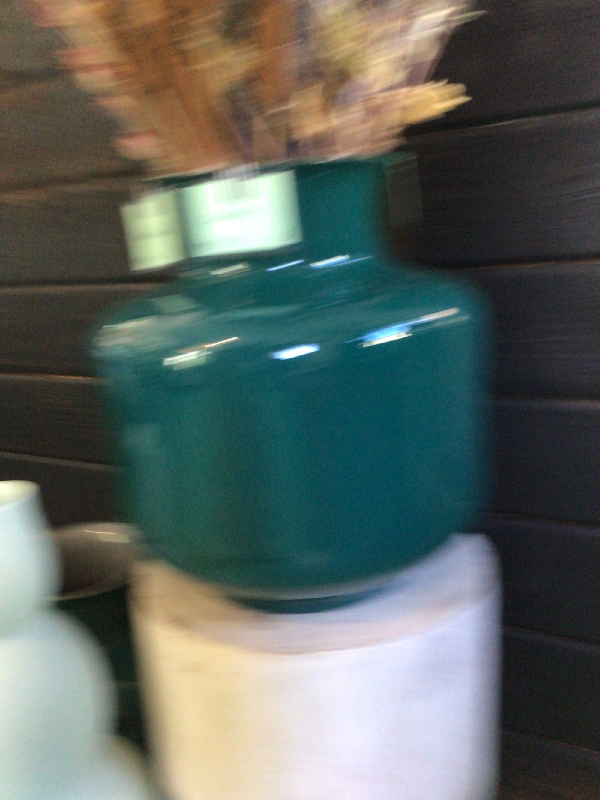 MK XLarge Green Vase